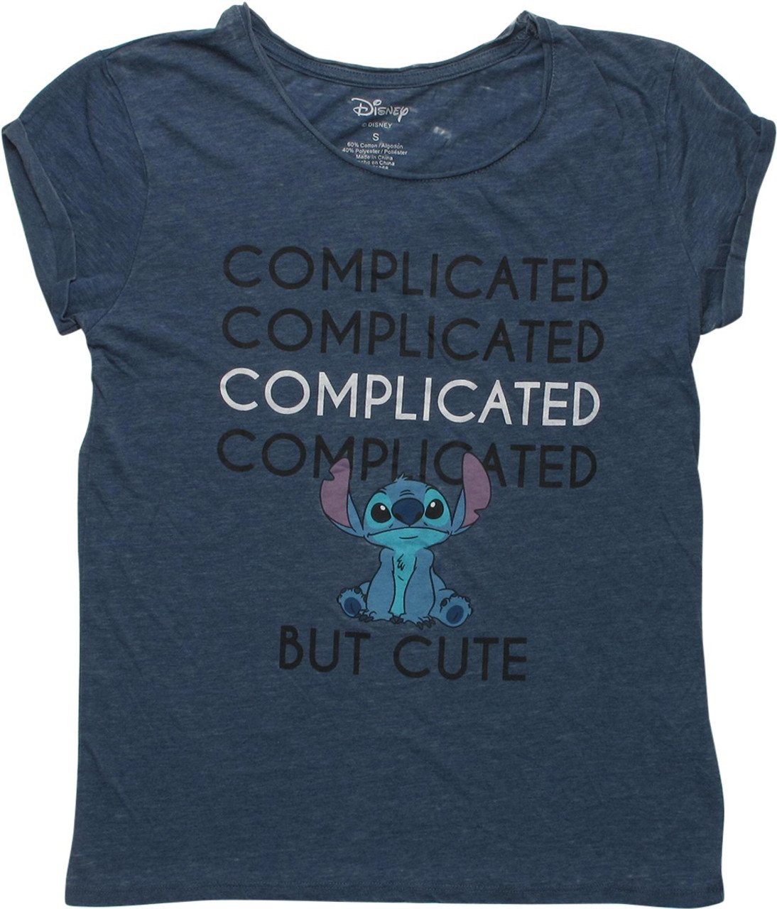 Lilo Stitch Complicated Junior T-Shirt