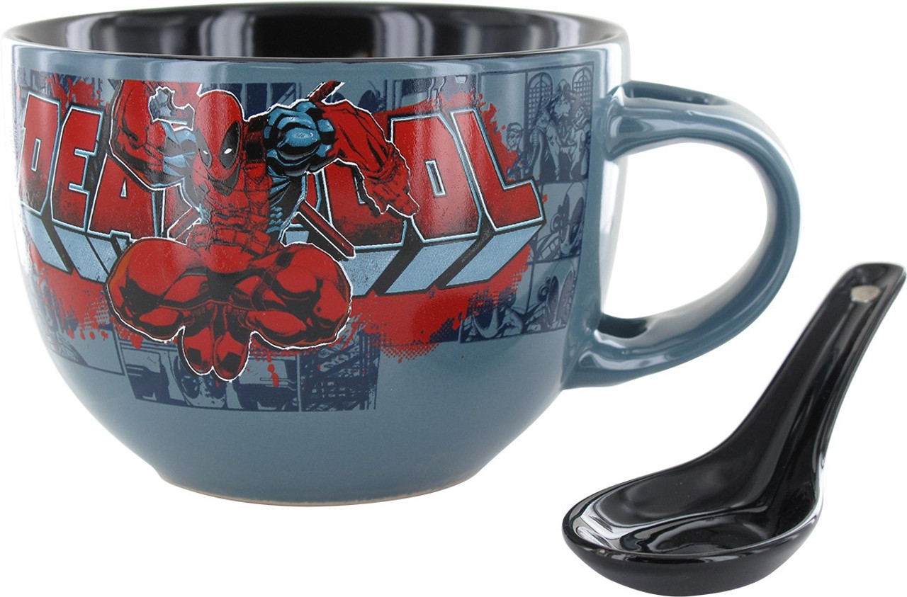 Uncanny Brands Marvel Deadpool Mug Warmer With Mug : Target