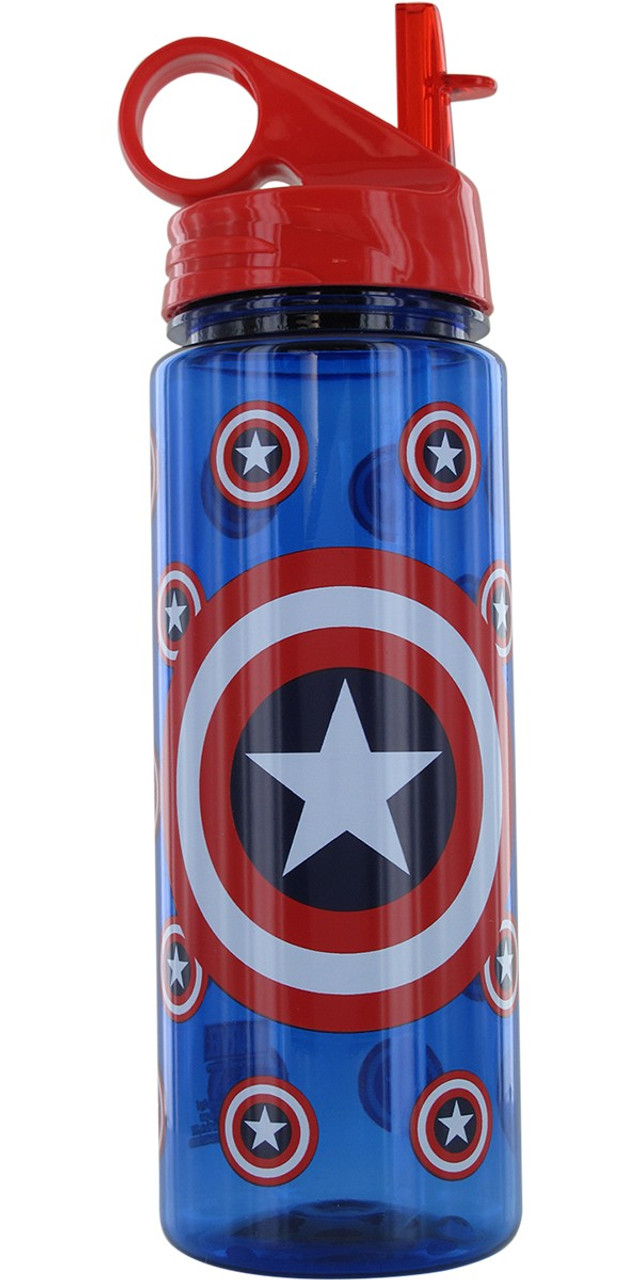 Captain America Water Bottle Labels 