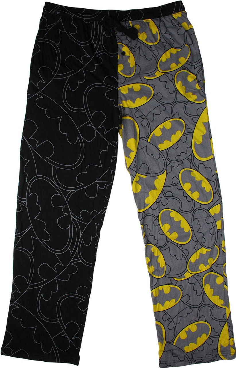 BAT MAN BLACK SINGLE LOWER TP 02 Track Pants