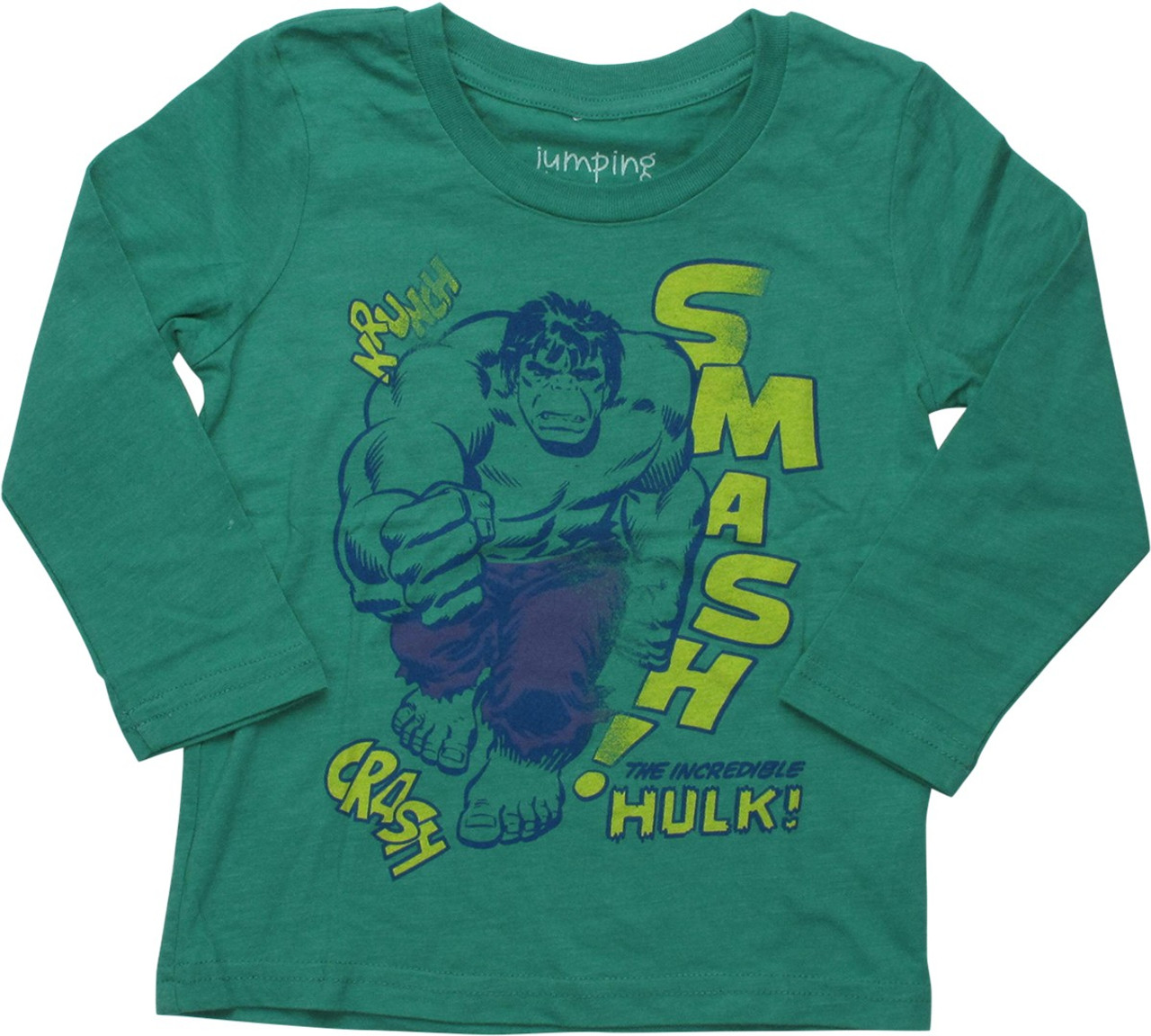 Incredible Hulk Smash Crash Krunch Toddler T-Shirt | centenariocat