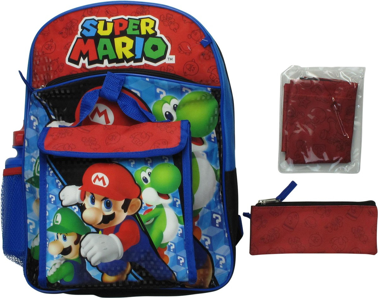 Super Mario Character Lenticular Lunch Bag