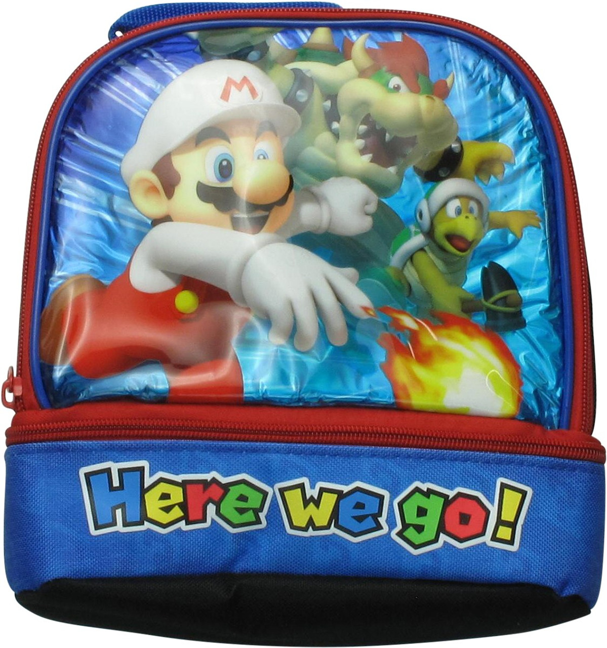 Super Mario Here We Go Lunch Bag