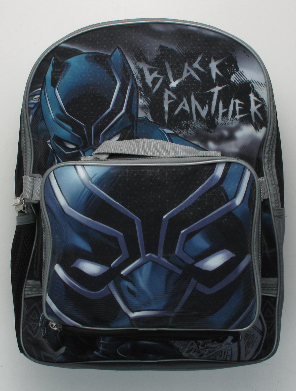Boys Marvel Black Panther Backpack with Lunch Bag
