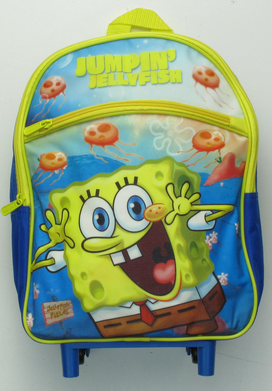 SPACE JUNK Spongebob Jellyfish Run Full Size Backpack – S&D Kids