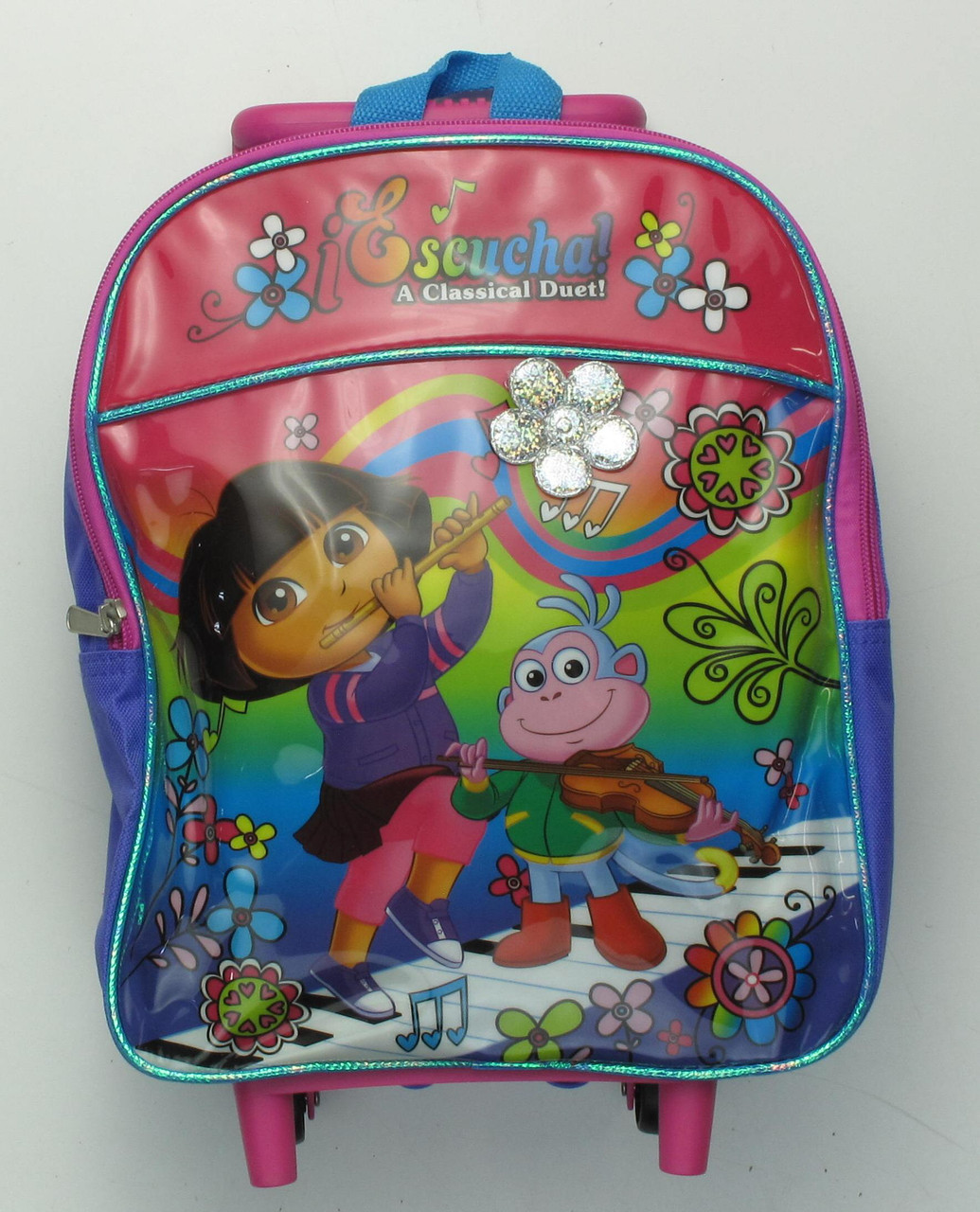 Buy Dora The Explorer Printed 5-Piece Trolley Backpack Set Online for Kids  | Centrepoint KSA