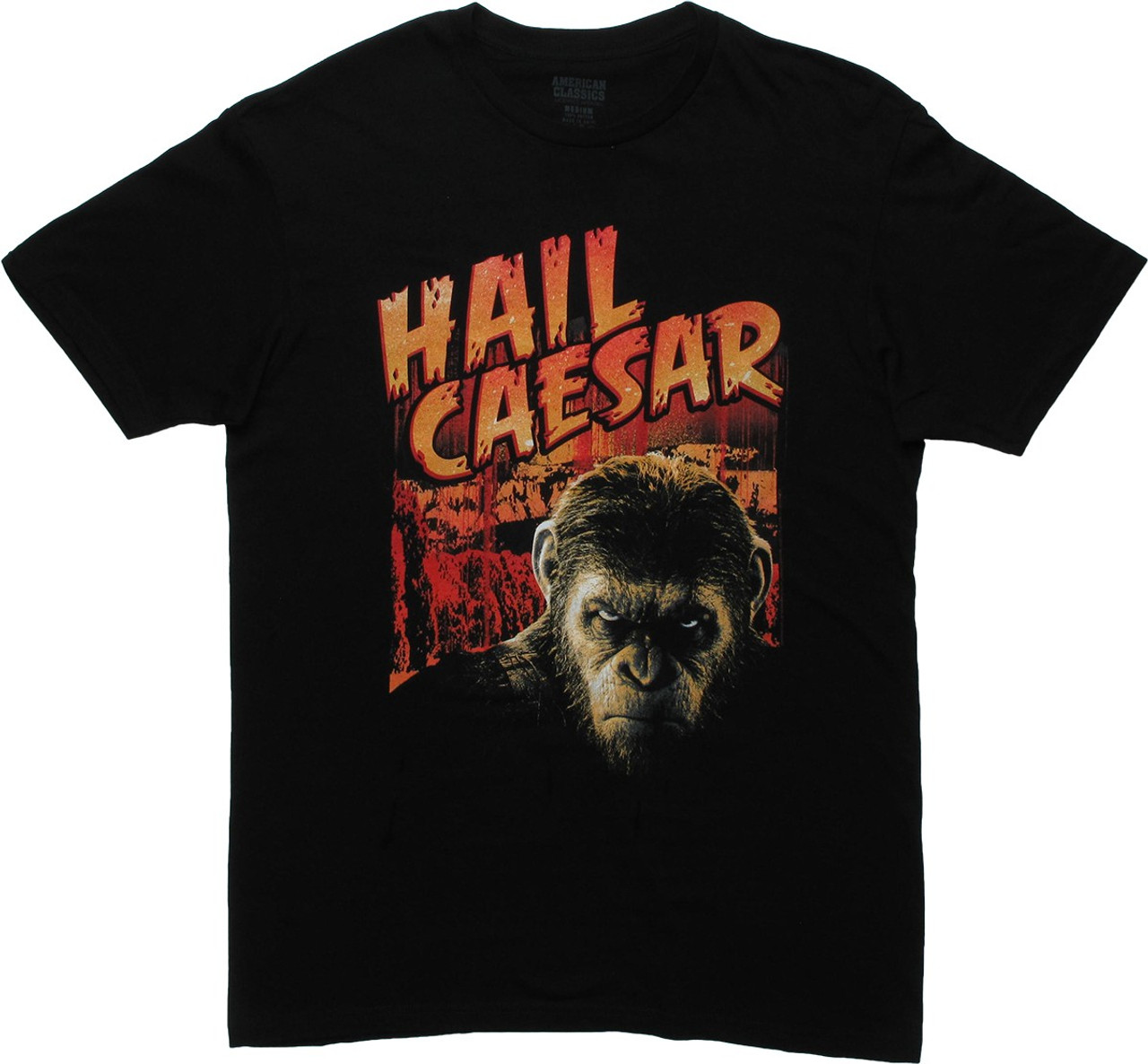 caesar planet of the apes t shirt