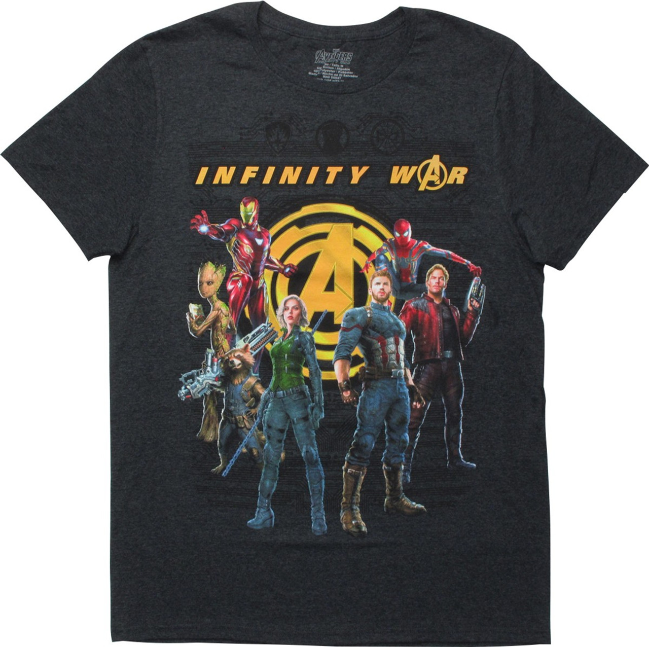 Captain america t shop shirt infinity war