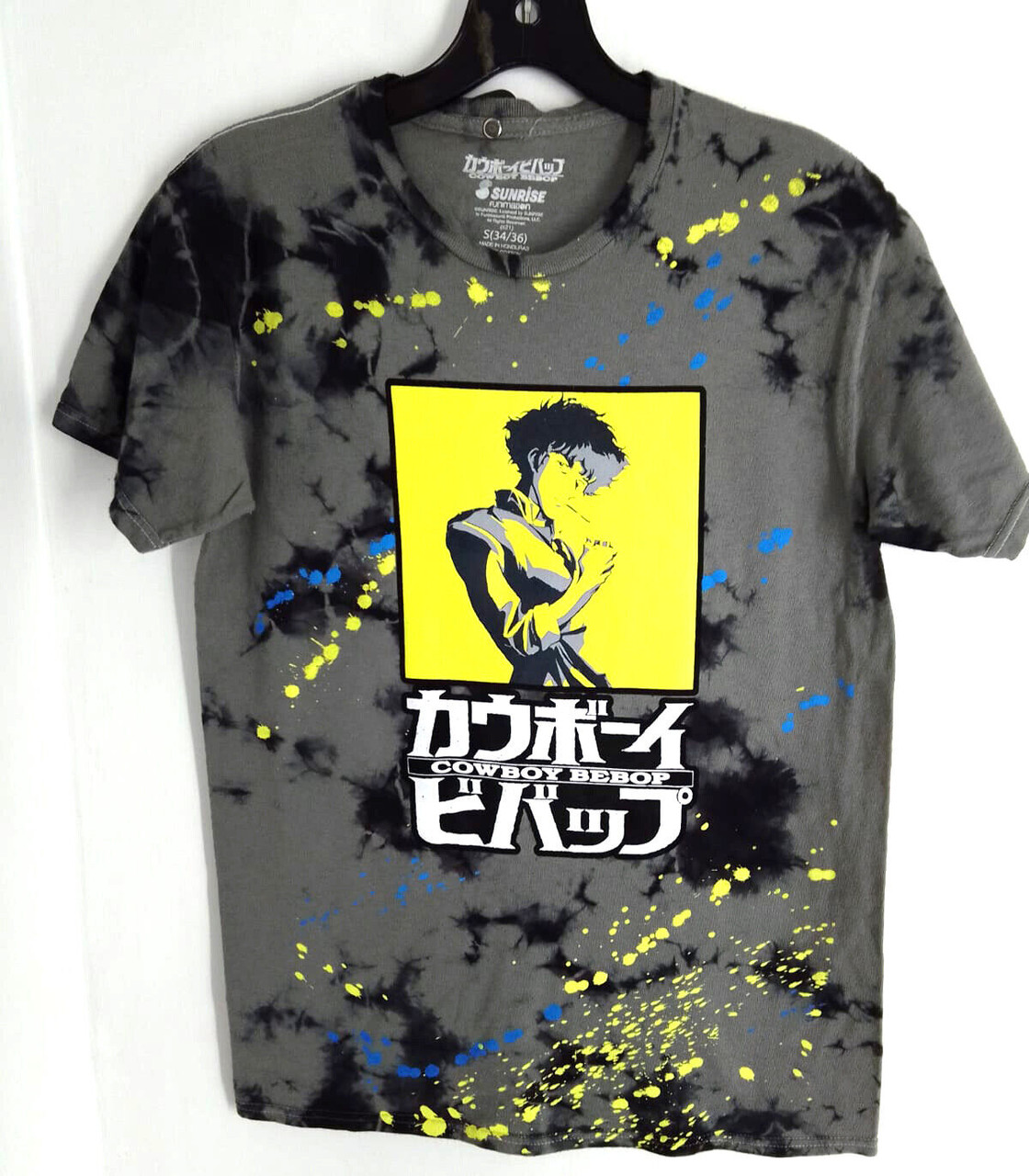 Cowboy Bebop Spike Panel Tye Die T-Shirt