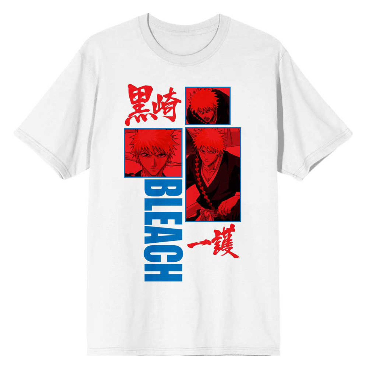 Bleach Anime Cartoon Official Bootleg Character Men's White Graphic Tee :  Target