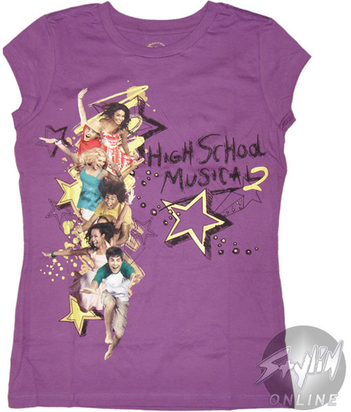 High School Musical 2 Group Tween T-Shirt