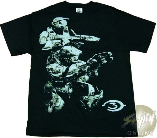 Halo 3 Dual Shoot T-Shirt Halo 3 Dual Shoot T-Shirt