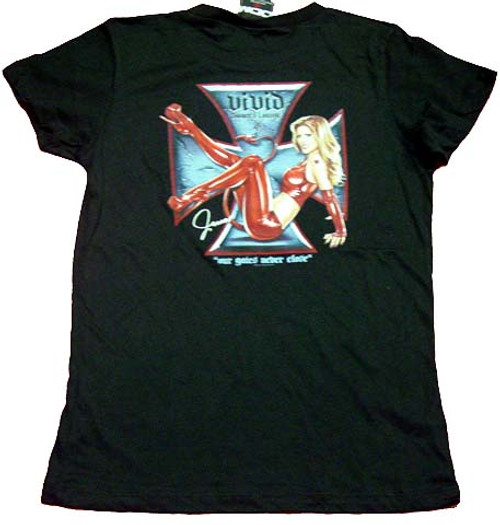 Vivid Entertainment Devil Juniors T-Shirt Vivid Entertainment Devil Juniors T-Shirt