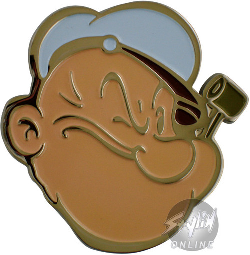 Popeye Face Belt Buckle Popeye Face Belt Buckle