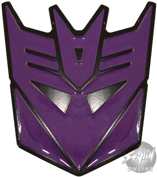 Transformers Decepticon Purple Buckle Transformers Decepticon Purple Buckle