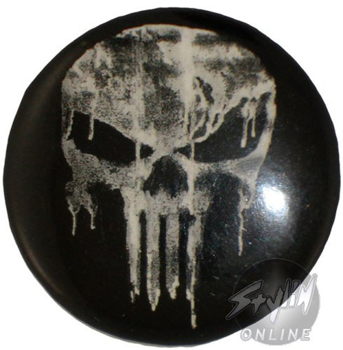 Punisher Logo Button Punisher Logo Button