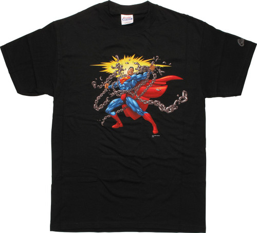 Superman Chains Break T-Shirt