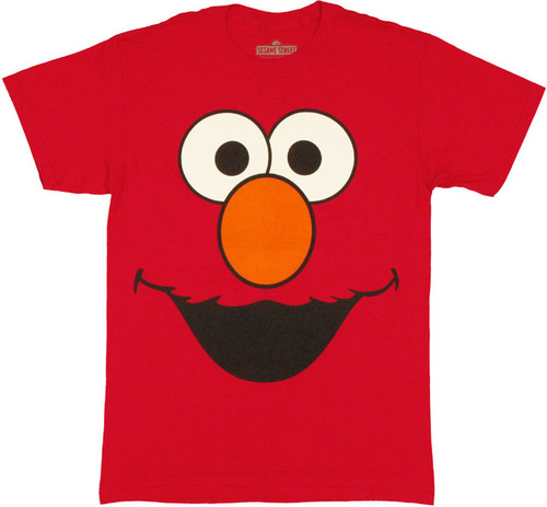 Sesame Street Elmo Shirt , Sesame Street Elmo Face Shirt | StylinOnline
