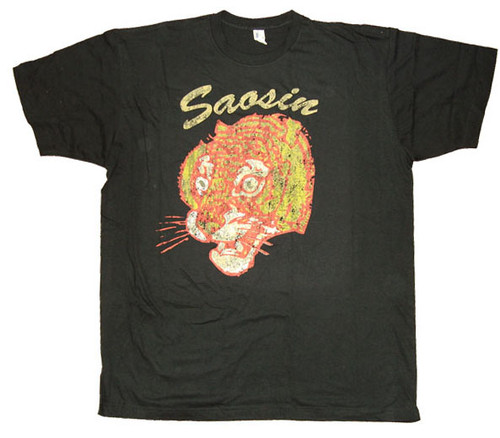 Saosin Tiger T-Shirt Sheer Saosin Tiger T-Shirt Sheer