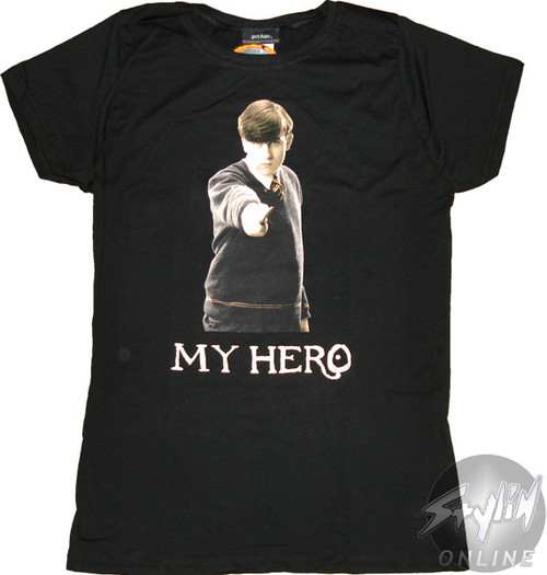 Harry Potter My Hero Baby Tee Harry Potter My Hero Baby Tee