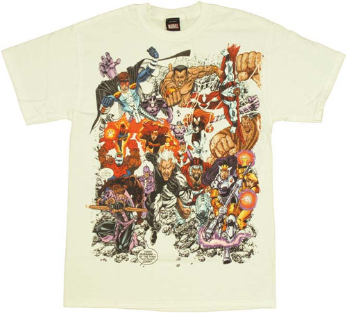 Marvel Rush Group T-Shirt Marvel Rush Group T-Shirt