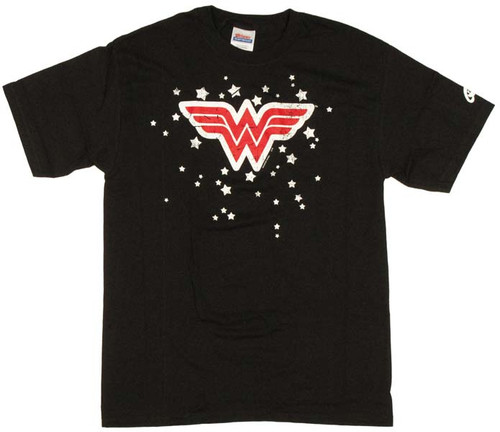 Wonder Woman Symbol Stars T-Shirt Wonder Woman Symbol Stars T-Shirt