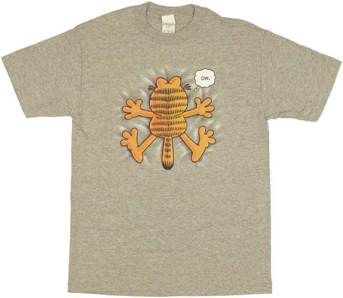 Garfield Ow T Shirt Garfield Ow T Shirt