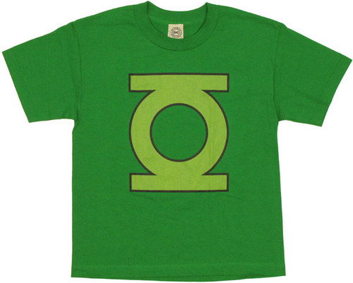 Green Lantern Logo Youth T Shirt Green Lantern Logo Youth T Shirt