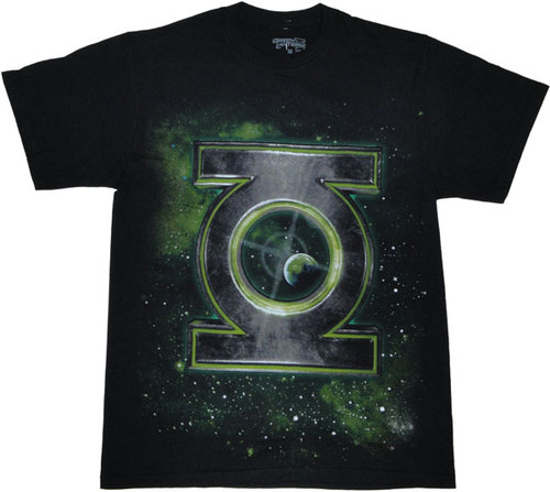 Green Lantern Movie Logo Space T Shirt Green Lantern Movie Logo Space T Shirt