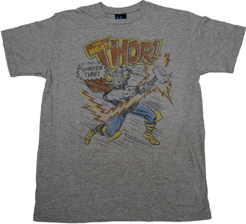 Thor Hammer Time T Shirt Sheer Thor Hammer Time T Shirt Sheer