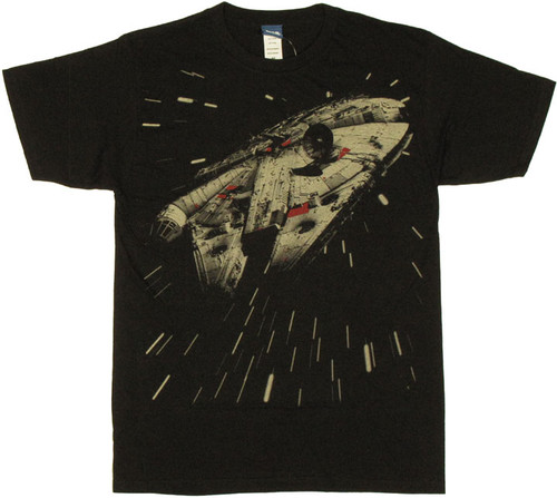 Star Wars Millennium Falcon T Shirt Sheer