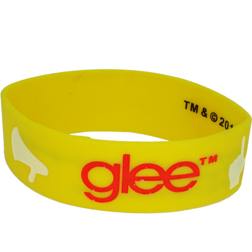 Glee Symbols Rubber Wristband Glee Symbols Rubber Wristband