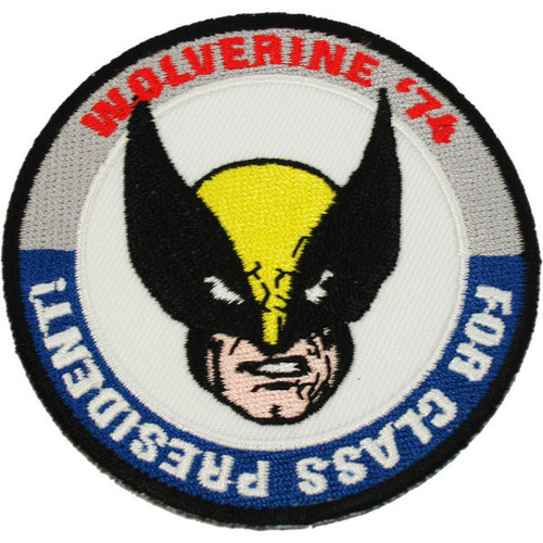 X Men Wolverine President Patch X Men Wolverine President Patch