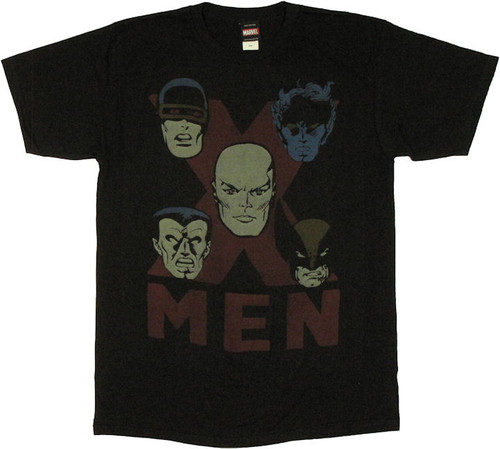 X-MEN CHRISTMAS T-Shirt BIG & TALL 4XLT 4XL NEW Storm Cyclops Rogue Banshee  