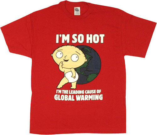 Family Guy Stewie So Hot T Shirt