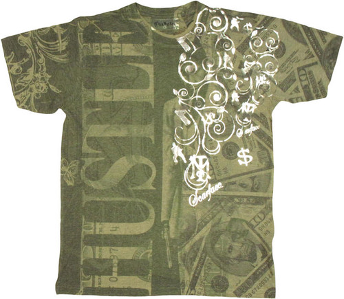 Scarface Money Hustle T Shirt Photo Sheer Scarface Money Hustle T Shirt Photo Sheer
