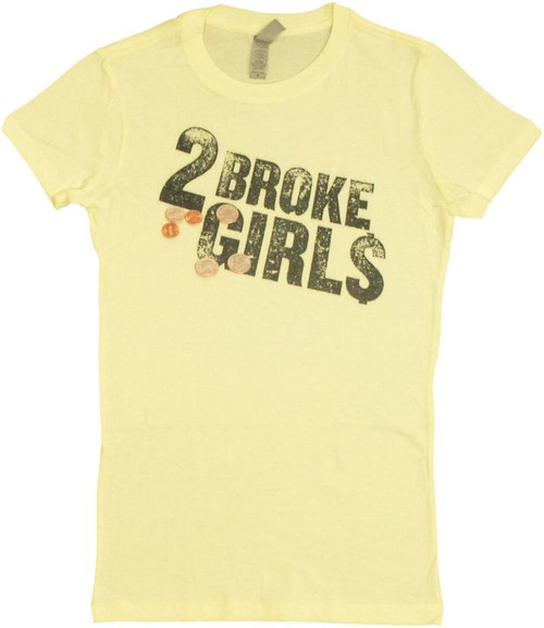 2 Broke Girls Logo Baby Tee