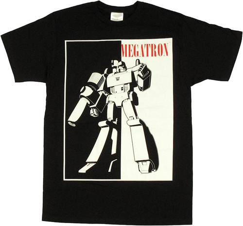 Transformers Megatron Silhouette T Shirt Sheer Transformers Megatron Silhouette T Shirt Sheer