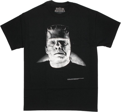 Frankenstein Vintage Portrait T Shirt Frankenstein Vintage Portrait T Shirt