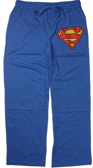 DC Comics Mens Superman All Over Print Loungewear Pajama Pants Mens Large |  eBay