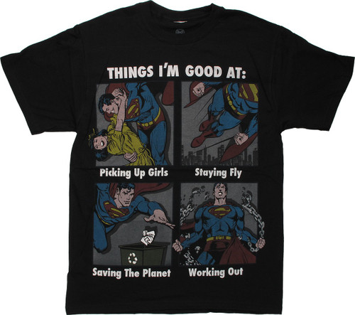 Superman Good At T Shirt