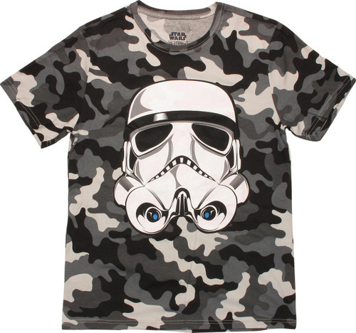 Star Wars Trooper Snow Camo T Shirt Star Wars Trooper Snow Camo T Shirt