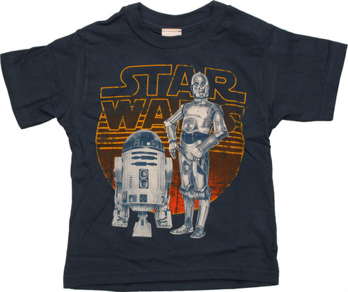 Star Wars Shaded Droids Toddler T Shirt Star Wars Shaded Droids Toddler T Shirt
