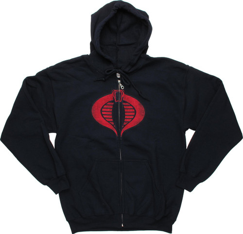 GI Joe Cobra Vintage Logo Hoodie GI Joe Cobra Vintage Logo Hoodie