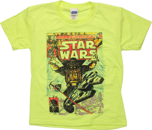Star Wars Vader Cover Crayon Juvenile T Shirt Star Wars Vader Cover Crayon Juvenile T Shirt