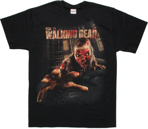 Walking Dead Cell Block Crawler T Shirt Walking Dead Cell Block Crawler T Shirt