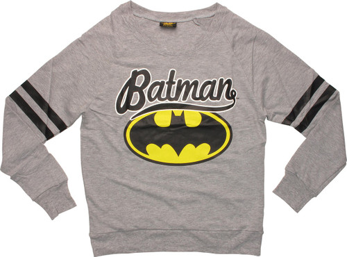 Batman Script Logo Lightweight Junior Sweatshirt Batman Script Logo Lightweight Junior Sweatshirt