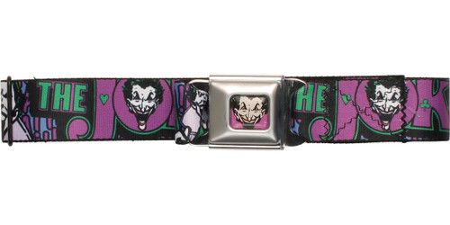 Joker Head Laugh Collage Seatbelt Mesh Belt Joker Head Laugh Collage Seatbelt Mesh Belt