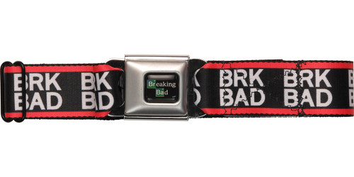 Breaking Bad BRK BAD Seatbelt Mesh Belt Breaking Bad BRK BAD Seatbelt Mesh Belt