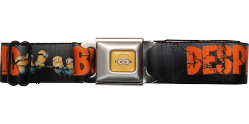 Despicable Me Despic Able? Seatbelt Mesh Belt Despicable Me Despic Able? Seatbelt Mesh Belt